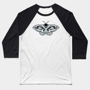 Simplistic Moth Baseball T-Shirt